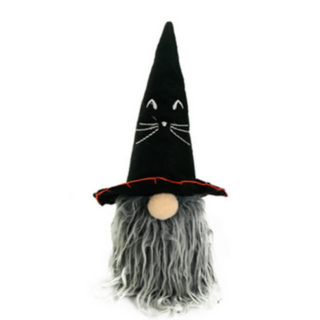 Inteprter Muñeca sin rostro de Halloween atmósferas de fiesta de miedo decoración festiva ornamento sala de estar interior sofá cama fotografía Prop Kits de decoración para fiestas Negro Inteprter HA069113-01