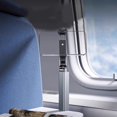 thumbnail image 3 of Airplane Travel Essentials Adjustable Phone Stand 360° Rotation Foldable Hook Pocket Size for Desk Tray Table Grey, 3 of 6