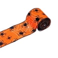 thumbnail image 4 of Cinta Decorativa Para Envolver Regalos De Halloween, 2 X 5 Yardas, Para Fiestas De Halloween, Araneid, 4 of 8