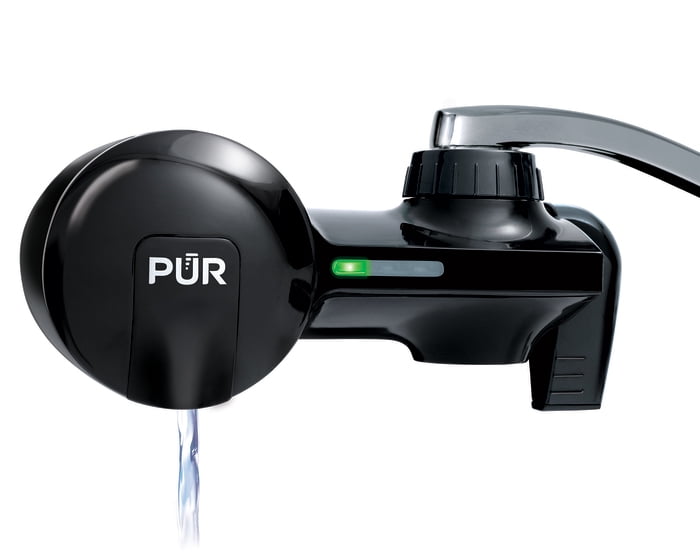 PUR Basic Faucet Water Filter, PFM100B, Black by Kaz Usa, Inc.