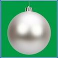 thumbnail image 1 of Bola navideña de plástico irrompible de 8 pulgadas, grande, dorada, para decorar fiestas navideñas, ideal para crear un ambiente festivo divertido., 1 of 8