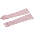 thumbnail image 1 of Women Arm Sleeves  , Soft Breathable Reusable Arm Sleeve  For Cycling For Summer For Running Pink, 1 of 8