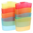thumbnail image 1 of ColoMX 8pcs Taza soporte para la bolsa de té de la tarde Tope de bebida para beber galletas portavasos de galletas, 1 of 7