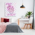 thumbnail image 3 of Stupell Industries Checkered Disco Darlin' Abstract Painting Gallery Wrapped Canvas Art Print Wall Art, 36 x 48, 3 of 8
