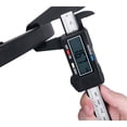 thumbnail image 5 of Carbon Fiber Digital Caliper with High Precision, 0-150mm Measuring Range, 0.1mm/0.01" Resolution, ±0.2mm Accuracy for External, Internal, Depth and Step Measurements - Lightweight and Durable, 5 of 5