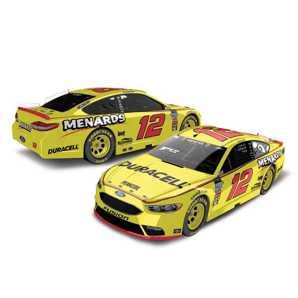 Voiture Miniature Lionel Racing Ryan Blaney 2025 - No.12 Ford Mustang - Échelle 1:64 - Pneus Roulants - 5