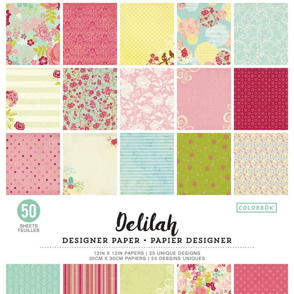 Papier designer Delilah de Colorbok