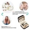 thumbnail image 4 of Cat Travel Portable Square Jewelry Box Organizing Rings Earrings Necklaces Bracelets for Girls Women, 4 of 6
