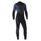 thumbnail image 4 of Traje de neopreno Cola para hombre de buceo surf natación cuerpo completo negro y gris, 4 of 8