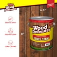 thumbnail image 6 of Wood Defender Transparent Fence Stain REDWOOD Gallon, 6 of 9