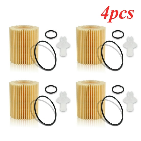 New For TOYOTA 4RUNNER FJ CRUISER TUNDRA OIL FILTER SET OF (4) 04152-31080