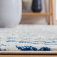 thumbnail image 5 of SAFAVIEH Tulum Lakisha Distressed Southwestern Area Rug, 11' x 11' Square, Ivory/Navy, 5 of 9