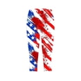 thumbnail image 4 of Independence Day Yoga Capris for Womens High Waisted Put On Strech Leggings Usa Flag Star Printed Patriotic Sweatpants Tummy Control Pants Workout Running Gym Yoga Pants, 4 of 5