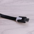 thumbnail image 4 of Câble de Charge Rapide Android Durable, Plat, Nouilles, Micro USB, Synchronisation, Câble de Charge Rapide pour Tablette, Téléphone Intelligent, Téléphone Cellulaire, Lecteur MP3 (Noir), 4 of 7