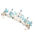 thumbnail image 1 of a polished product description based on your input:\n\n \n\n**Elegant Rhinestone Tiara for Little Girls – Perfect for Birthdays, Weddings, Dance Parties, 1 of 3