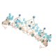 thumbnail image 1 of Tiara Accessories Women Crown Girl Tiara Elegant Crown Decor Party 1Set, 1 of 3