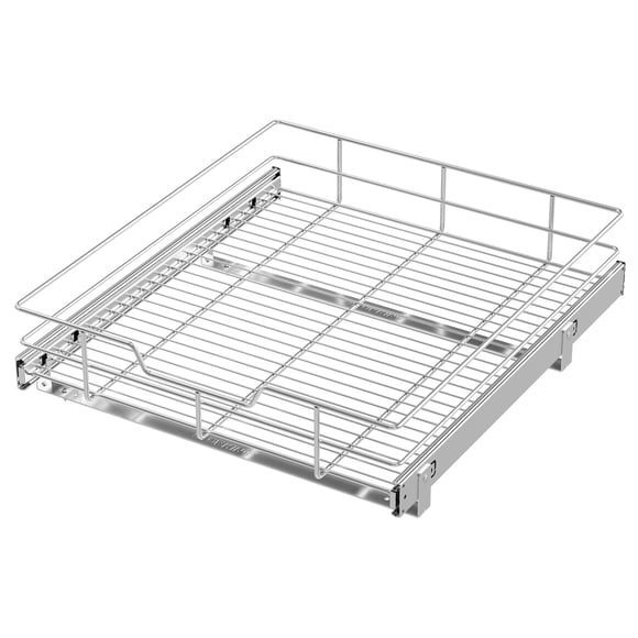 Armario organizador extraíble STORKING de 20 cm x 22 cm para cocina, cromado