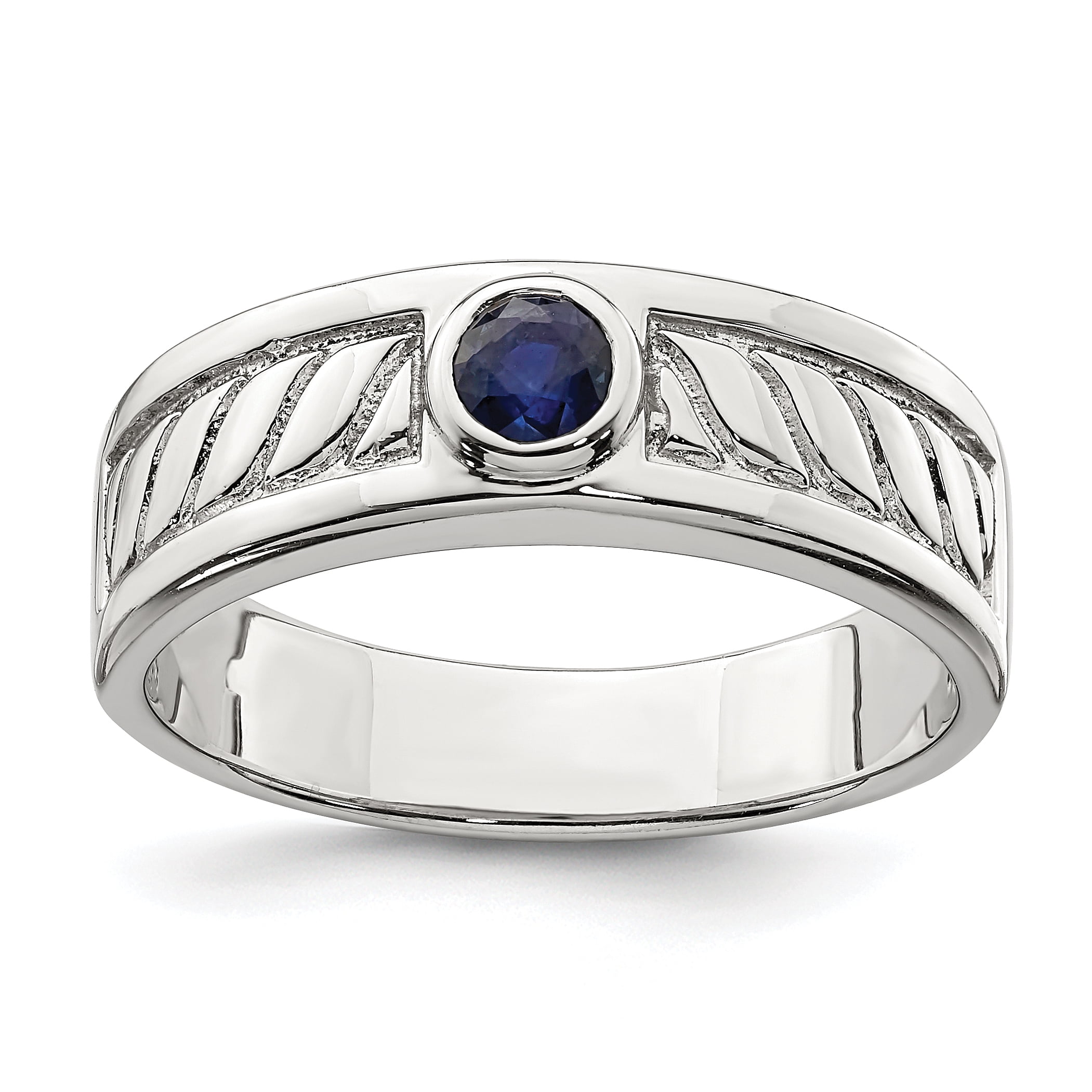 silver sapphire ring silver sapphire ring