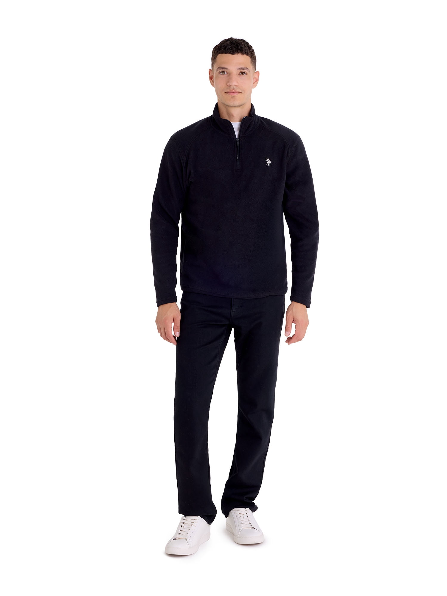 U.S. Polo Assn. Men's Polar Fleece Quarter Zip