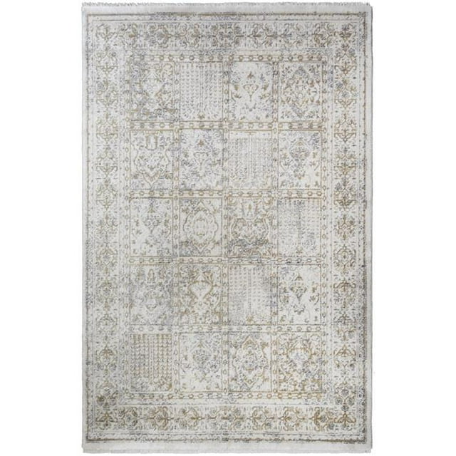 Mayberry Rug OX9391 2X3 2 ft. 1 in. x 3 ft. 3 in. Oxford Cresswell Area Rug, Ivory
