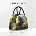thumbnail image 2 of Disketp Daisy Koala Bolsa Térmica para Almuerzo, Lonchera con Abertura Amplia y Gran Capacidad, Organizador Reutilizable para Mujeres, Hombres y Adultos, 2 of 6