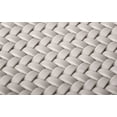 thumbnail image 2 of 5 pack Cream 12-in x 12-in Matte Recycled Glass Basketweave Patterned Mosaic Wall Tile (4.79 sq ft/case), 2 of 4