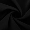 thumbnail image 7 of QUNYINEY Bodycon Elegant Cocktail Dresses for Women Party Black Sleeveless Formal Midi Dresses Crew Neck Ruffle Slim Fit with Slit Dresses, 7 of 7