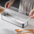 thumbnail image 4 of OUNONA Kitchen Utensil Organizer Stainless Steel Modern Design 1 Set, 4 of 8