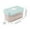 🔥 Light Blue_Hot#14575, variant on Ice Tray with Lid | Square 56 Compartment Ice Cube Maker | Food Grade Plastic | Compact Refrigerator Ice Storage Box | Press Design | 19.5x12x10.5cm | 1 Pack