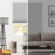 Yellow Blinds Cordless Honeycomb Cellular Shade Skyline Blackout - 34.5W X 84H