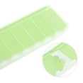thumbnail image 3 of Unique Bargains 1 Pc Pill Case 7 Grid Design Pill Box Green, 3 of 6