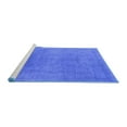 thumbnail image 2 of Ahgly Company Machine Washable Indoor Rectangle Persian Blue Bohemian Area Rugs, 5' x 8', 2 of 4
