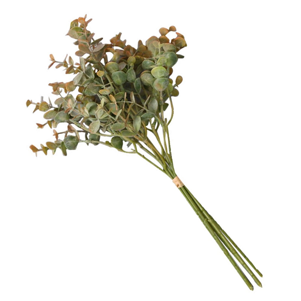 Worallymy 6 Pcs/Bundle Artificial Plant Home Office Simulation Plant