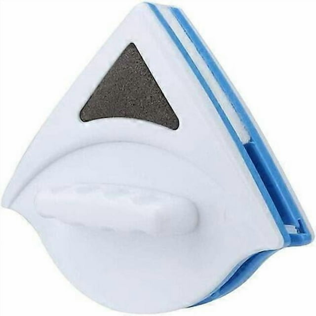 Magnetic Window Washer, Double Sided Window Cleaning Brush, Magnetic Window Cleaner for 3-8mm Glass Window (Blue)