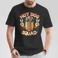 thumbnail image 2 of Hot Dog Squad Hot Dog Stand Team Hotdog Crew T-Shirt, Funny Food Vendor Graphic Tee for Men Women, Casual Summer Event Shirt, Perfect Gift for Hot Dog Lovers and Foodies, 2 of 3