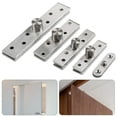 thumbnail image 2 of 360° Rotation Heavy Duty Door Pivot Hinge Stainless Steel Concealed Revolving Door Hinge Funiture Hardware, 2 of 11