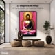 thumbnail image 3 of Cuadro Decorativo Canvas Revolution Meditación Dorada 60x90 Marco Negro, 3 of 3