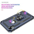 thumbnail image 3 of Entronix Case Designed for Apple iPhone XR Heavy Duty Case with Built-in Kickstand, Dual Layer Protection with Rotating Holder Ring, Sturdy Case for Apple iPhone XR, Navy, 3 of 5