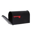 thumbnail image 4 of Gibraltar Mailboxes Stanley Extra-Large Capacity Galvanized Steel Black, Post-Mount Mailbox, ST200B00, 4 of 8