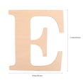 thumbnail image 2 of 4pcs Wooden Letters LOVE Wall Decor DIY Unfinished Letter Crafts Alphabet Sign Cutouts, 2 of 9