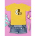 thumbnail image 3 of Be Kind Daisy T-Shirt Juniors -Image by Shutterstock,  x-Large, 3 of 4