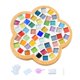 thumbnail image 3 of Posavasos de mosaico DIY, juego de mosaicos, bandeja de madera para decoración del hogar Estilo B, 3 of 9