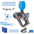 thumbnail image 1 of Muyoka Juguete de bola de gel con distancia de disparo de 32.8 pies, bola de gel el茅ctrica, juguete de bala de agua recargable por USB para mejorar las habilidades motoras finas, cuentas de gel, jugue, 1 of 7