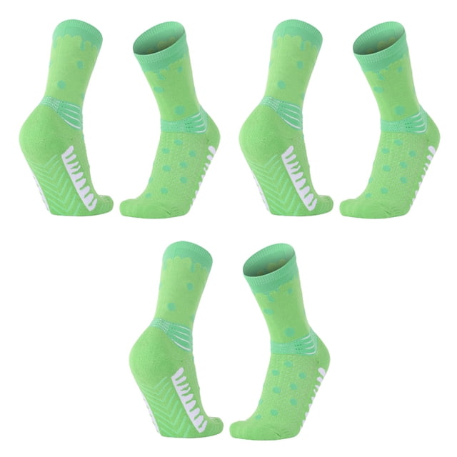 Calcetines de baloncesto de élite de 3 piezas Calcetines deportivos para exteriores Buffer Sports para hombres y mujeres adultos