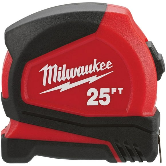 Milwaukee Electric Tools 1383488 25 ft. Tape Measure Compact