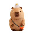 thumbnail image 1 of Peluche de carpincho con sonido, 40 cm, para habitación infantil, único Postura sentada, 1 of 9