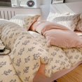 thumbnail image 1 of Korean Bed Sheet Set  Foam Cotton Small Floral Four Piece Set Dormitory Bed Three Piece Set Quilt Set, 1 of 7