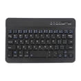 thumbnail image 1 of Clavier Bluetooth sans fil russe ultra-fin rechargeable de 7 pouces pour Android, Windows et iOS, 1 of 4