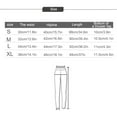 thumbnail image 4 of maskred Impression Taille Haute Neuvième Pantalon Dame Course Exercice Sport Leggings Randonnée Longueur Pantalon Gris M, 4 of 6