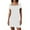 White, variant on JIANJIA Summer Dresses for Women Solid Color Sexy Square Collar Short Sleeve Slim Tight Mini Bodycon Dress Outwear,Black,M